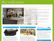 Tablet Screenshot of muetterzentrum.ch